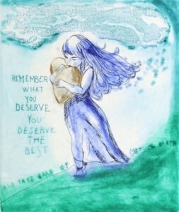 Bjorg Thorhallsdottir Remember what you deserve. utsolgt
