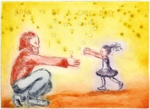 Bjorg Thorhallsdottir Born to be a cool dad