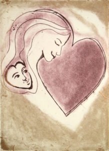 Jeg tar deg med overalt i hjertet mitt