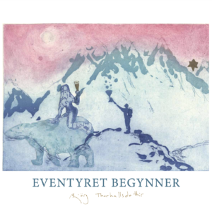 Kunstplakat: "Eventyret begynner"